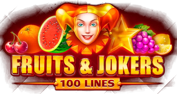 Fruits & Jokers: 100 Lines slot logo